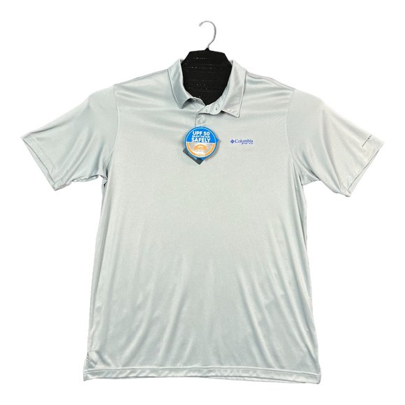 Columbia Other - Columbia Mens Terminal Tackle Polo Shirt Size 3X Gray UPF 50 Sun Protection